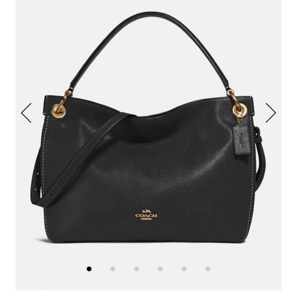 Coach clarkson hobo black